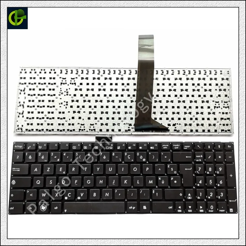 

French Azerty Keyboard for Asus V143362AK1 0KNB0-6111FR00 0KN0-PE1FR11 MP-13K96F0-5283 0KN0-R91FR22 0KNB0-610MFR00 FR