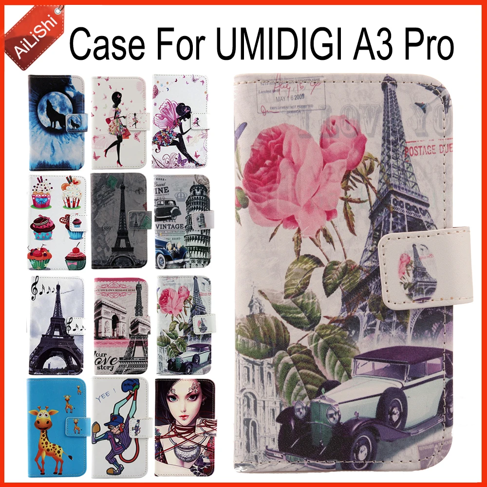 AiLiShi чехол для UMIDIGI A3 Pro Роскошный кожаный с откидной крышкой эксклюзивный 100%