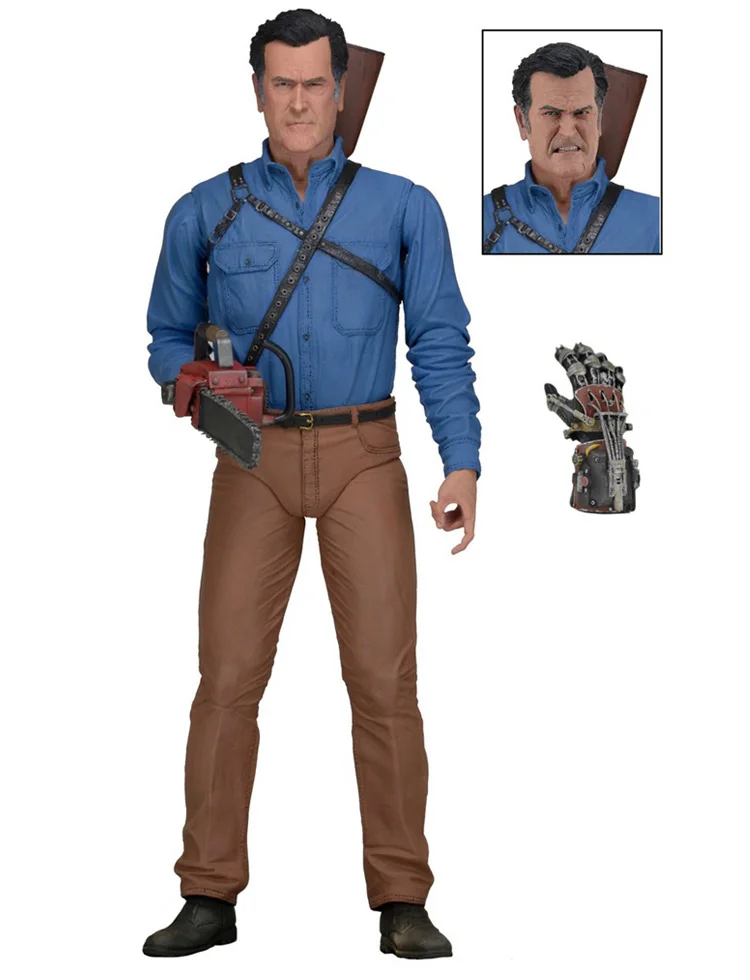 Мультипликационный персонаж из фильма игрушки NECA американская драма The Evil Dead Ash vs evil dead 7 дюймов подвижная фигурка модель