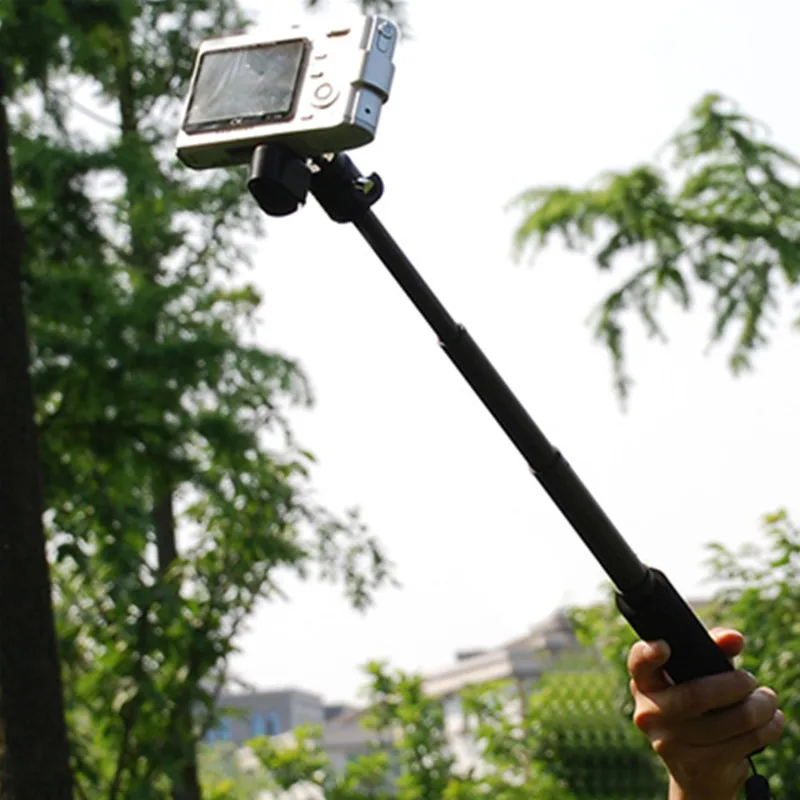 Водонепроницаемый раздвижной монопод для Gopro селфи-палка с креплением go pro Hero 4 3