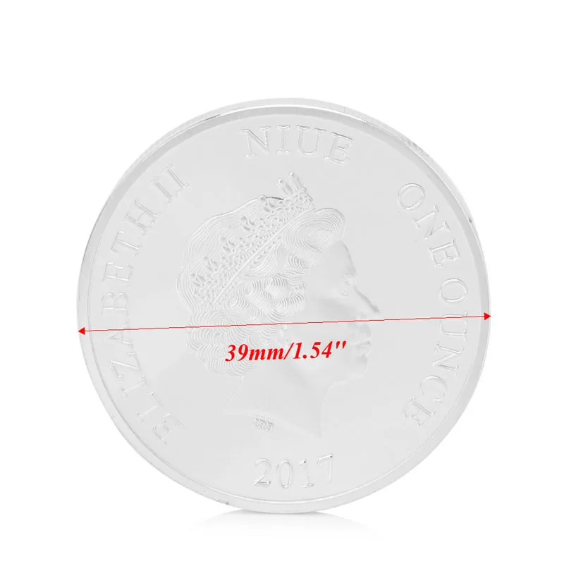 Коллекция коллекционные памятные монеты 2017 года петуха елианы II | Дом и сад