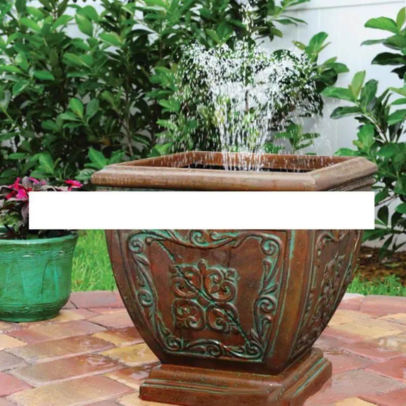 Водяной насос для фонтанов светодиодный светильник погружной с 3 распылителями