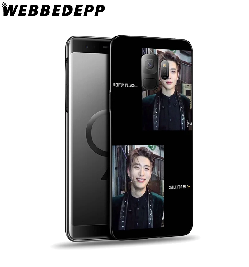 WEBBEDEPP корейский красивый мальчик NCT мягкий чехол для Samsung Galaxy A3 A5 A6 Plus A7 A8 A9 J6 крышка