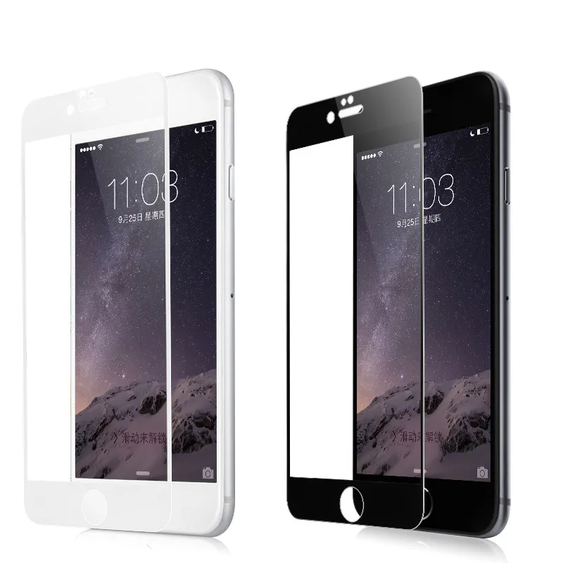 Закаленное стекло 9H 0 3 мм для iPhone 6 6S 7 8 Plus X XS Max Защитная пленка экрана 5 se XR 11 Pro