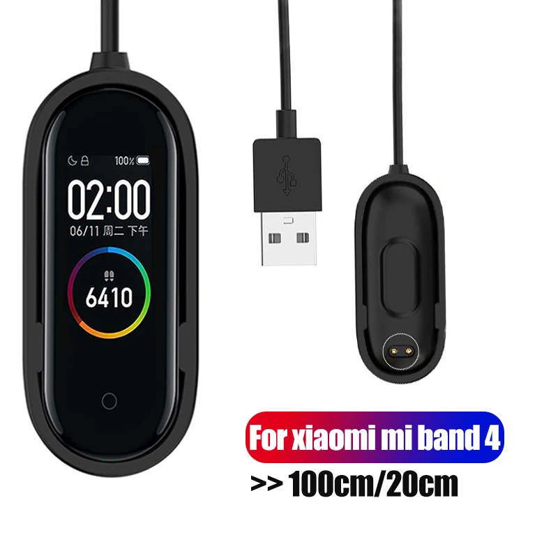 Mi band 4 Магнитный зарядный кабель для Xiaomi Band провод зарядки и передачи