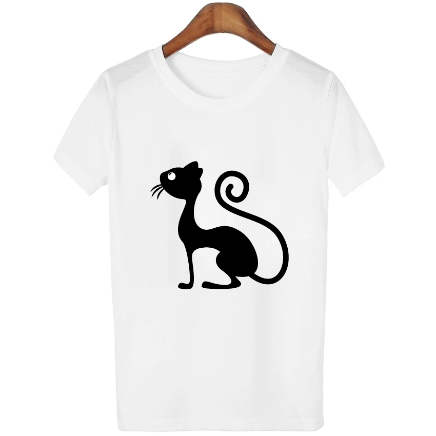 Футболка с буквенным принтом Для женщин 2018 Лето Повседневное футболка коротким