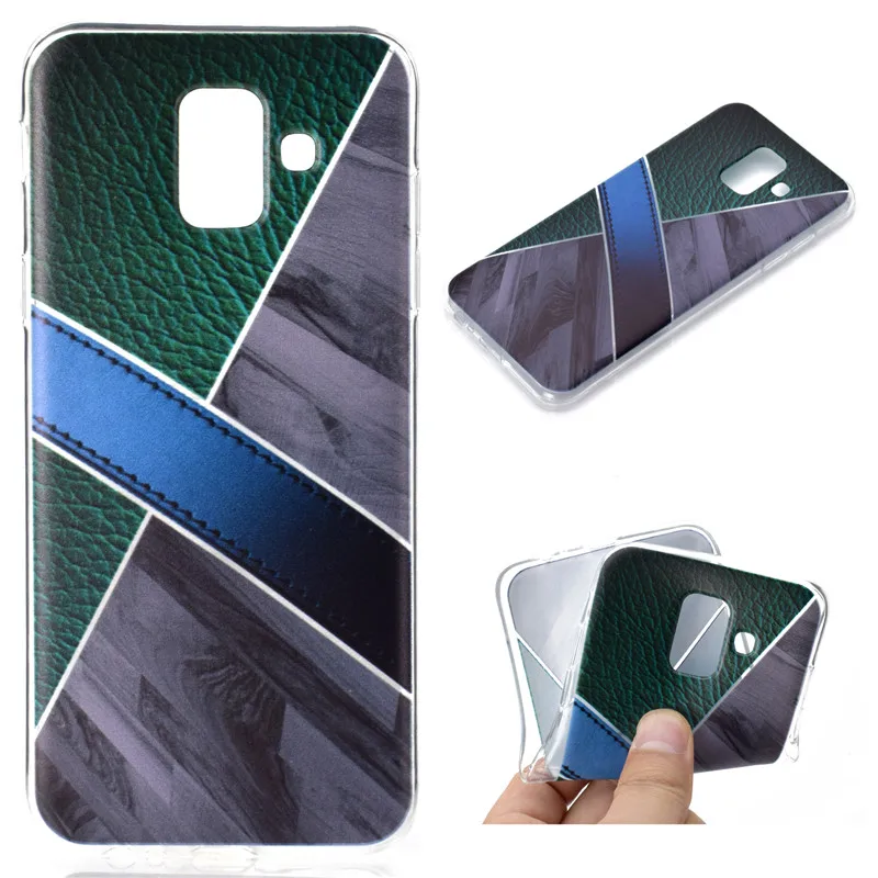EACHTEK Fundas для Samsung Galaxy A6 A8 2018 чехол ТПУ Мягкая задняя телефона плюс |