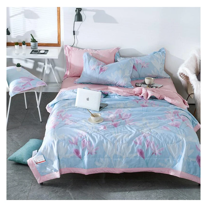 Summer thin soft DUVET COVER cartoon warm LUXURY summer QUILT DOUBLE SUPER baby Blanket Queen King Size healthy Bed quilt | Дом и сад