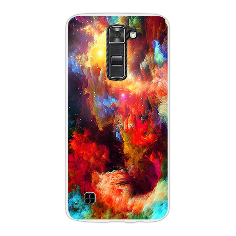 for LG K7 K330/Tribute 5 LS675/X210 X210DS Fashion Back Cover Fundas TPU Ultrathin Soft Silicon Sunrise Phone Case |