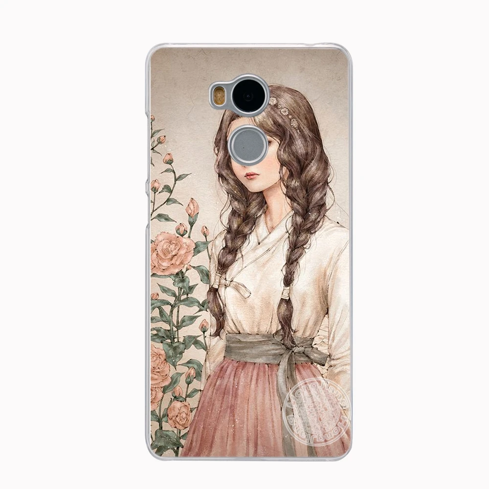 Модный чехол HAMEINUO для девушки с винной чашкой телефона Xiaomi redmi 4 4A 1 1s 2 3 3s pro note 4X 5A |