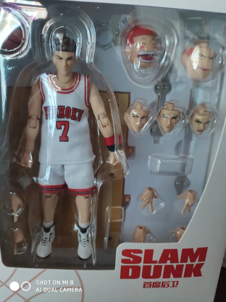 Dasin GT model 6 inch action figure anime Slam Dunk Miyagi Ryota white cloth ND036 | Игрушки и хобби