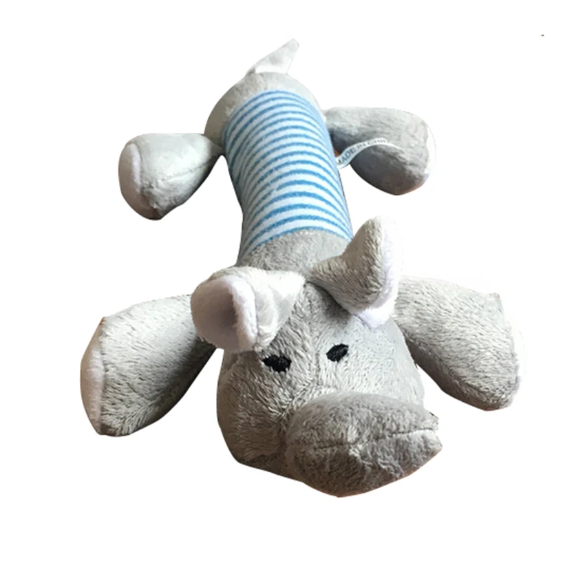 TOFOCO плюшевые игрушки животных мягкие звучащие скрипучие Свиньи/утка/слон |