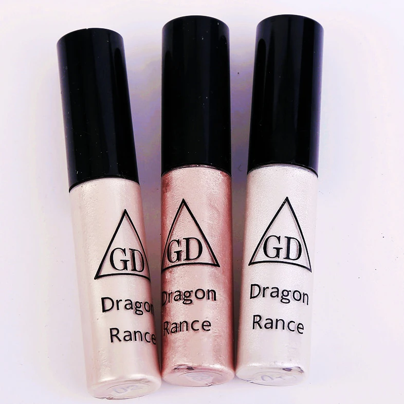 Лидер продаж блестящий жидкий косметический светильник для женщин лица глаз губ