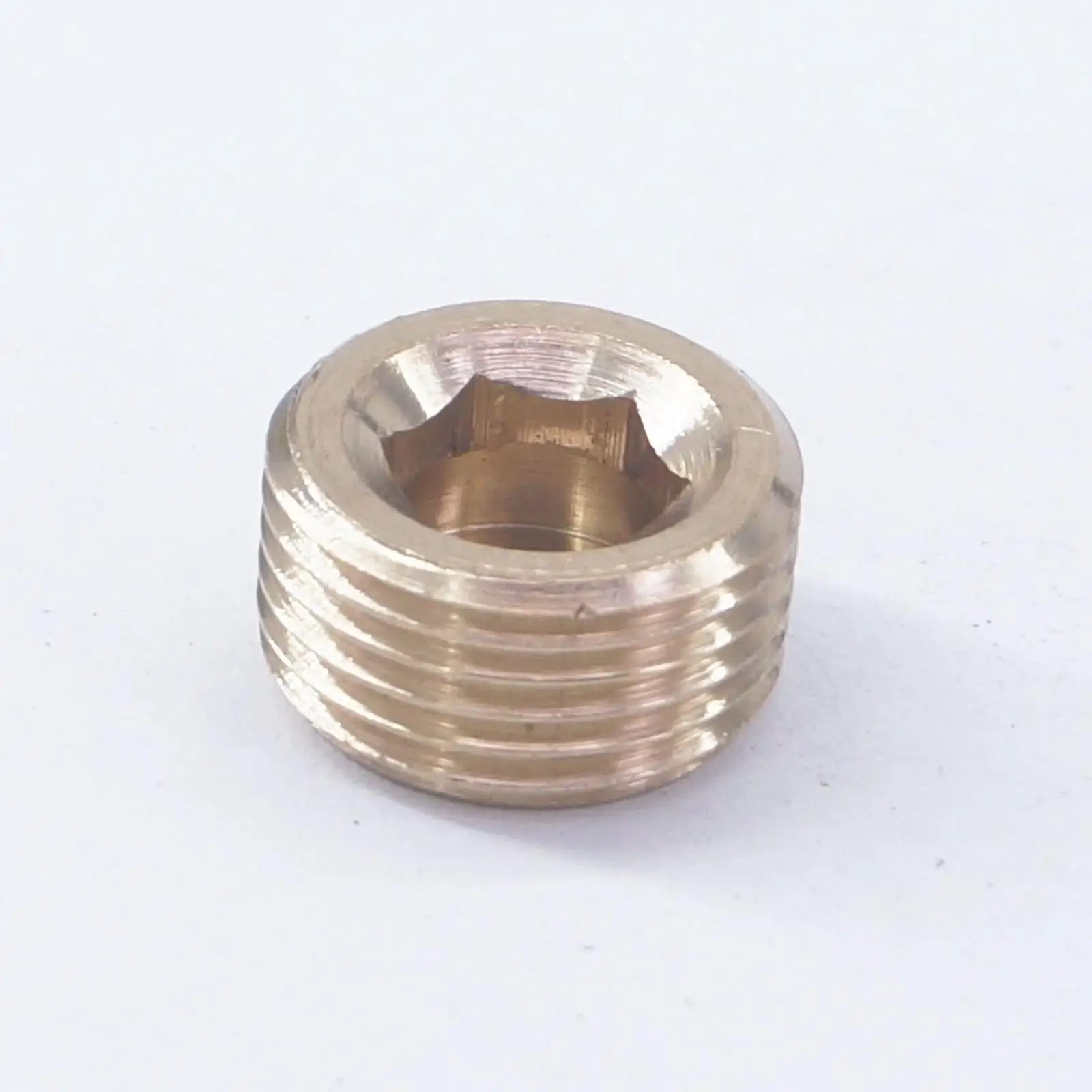 3/8&quot BSPP male Thread Brass Pipe Countersunk Plug Internal hex head socket Allen Head fittings Water gas oil | Обустройство дома