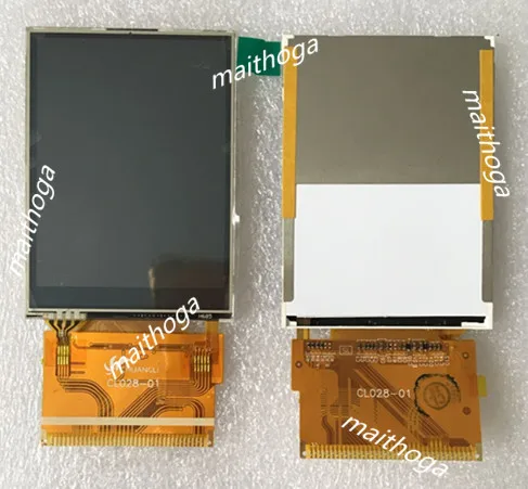 CPT 2 8 дюйма 37P TFT LCD сенсорный экран ILI9325 ILI9328 ILI9320 SPFD5408 IC 240(RGB)* 320 MCU 8/16 бит