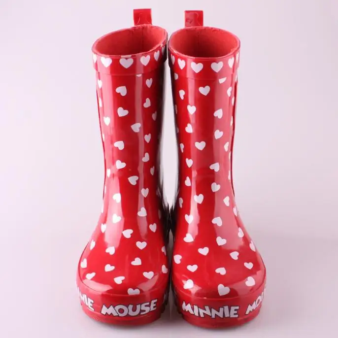 Непромокаемые сапоги для девочек новинка 2017 года Весенняя Брендовая детская