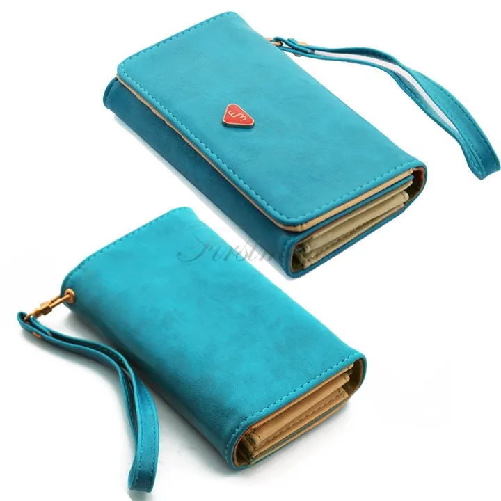 Drop Shipping! Utility Multifunction Women Wallets Coin Case Purse For Phone Fashion Leather Handbag 4 Colors 35|purse|b11drop shipping purses |