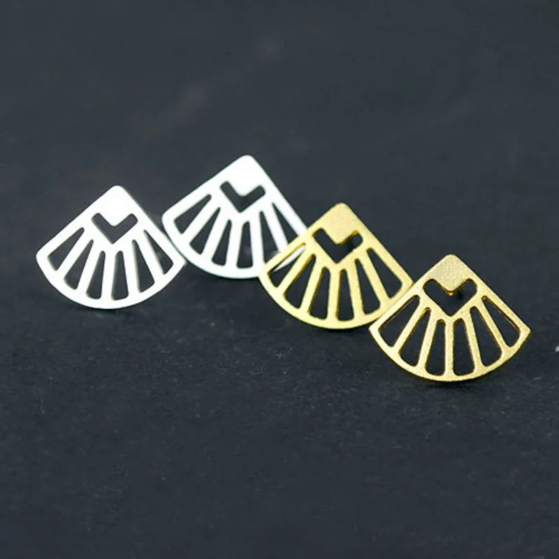 Женские серьги в форме ракушек из нержавеющей стали | Серьги-гвоздики