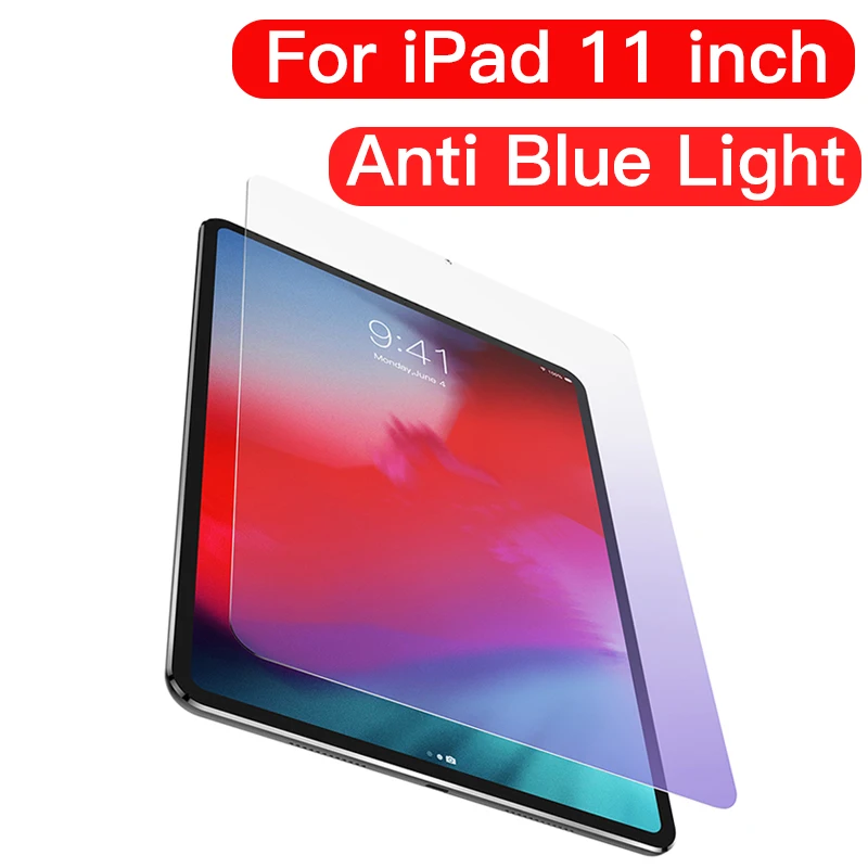For iPad 11 inch Защитная пленка для экрана Baseus из закаленного стекла для iPad Pro 11 12,9 дюймовая Защитная пленка для Apple iPad Новое закаленное стекло для планшета - Цвет: For iPad 11 inch