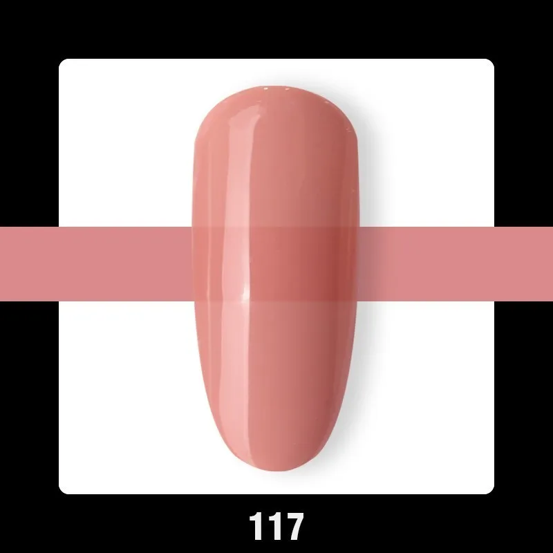 117 Beautilux 1 шт. телесный Розовый камуфляж Кожи Цветной Гель-лак для ногтей замочить от УФ светодиодный гель для дизайна ногтей лак Smalto гель лак 10 мл - Цвет: 117