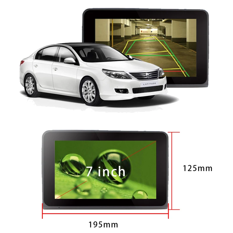 Iaotugo 7 &quotAndroid GPS Антирадары навигатор DVR 4 ядра 512 М 16 г AV-в Wi-Fi 170 градусов Камера