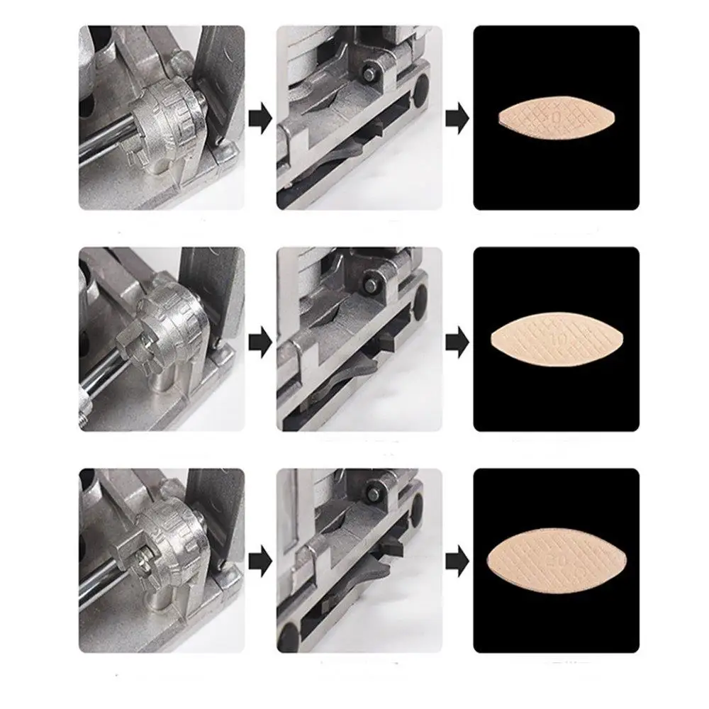 100 шт № 10 # ассорти деревянное печенье для Tenon машины деревообрабатывающее