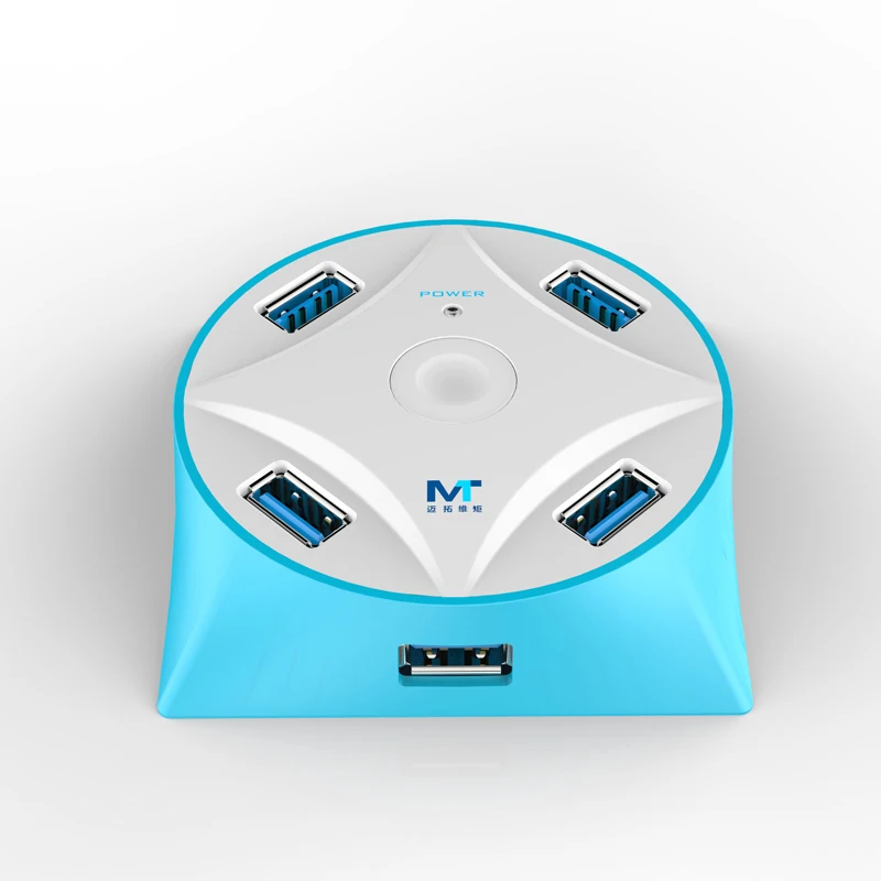 MT VIKI 7 портов USB3.0 концентратор SS супер скорость USB 3 0 дистрибьютор с внешним