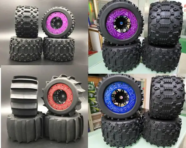 1/8 RC колеса/шины/диски для HPI Savage Flux 5 9/4 6 jraxxas вершина Revo HSP 94762 команда REDCAT TR MT8E V2 6S 4X4
