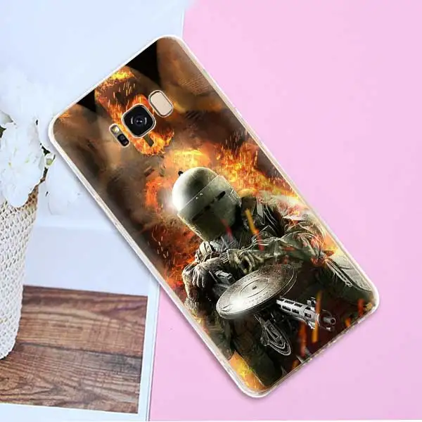 07 Прозрачный мягкий силиконовый чехол для samsung Galaxy S10 Plus S10e S9 S8 Plus Note 10 5G 8 9 M30, чехол из ТПУ с игровыми рисунками - Цвет: 07