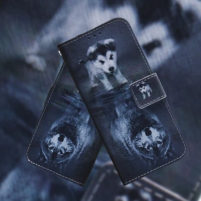 Для Google Pixel 3A XL чехол Etui 3a 3 3xl волк панда Флип Бумажник кожаный для Coque A | Мобильные