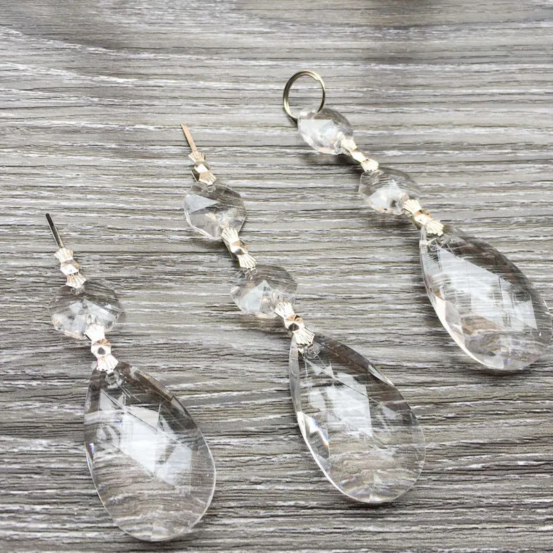 120 шт./лот ясно 38 мм кулоны соединение + 14 Восьмиугольные бусы по бабочки