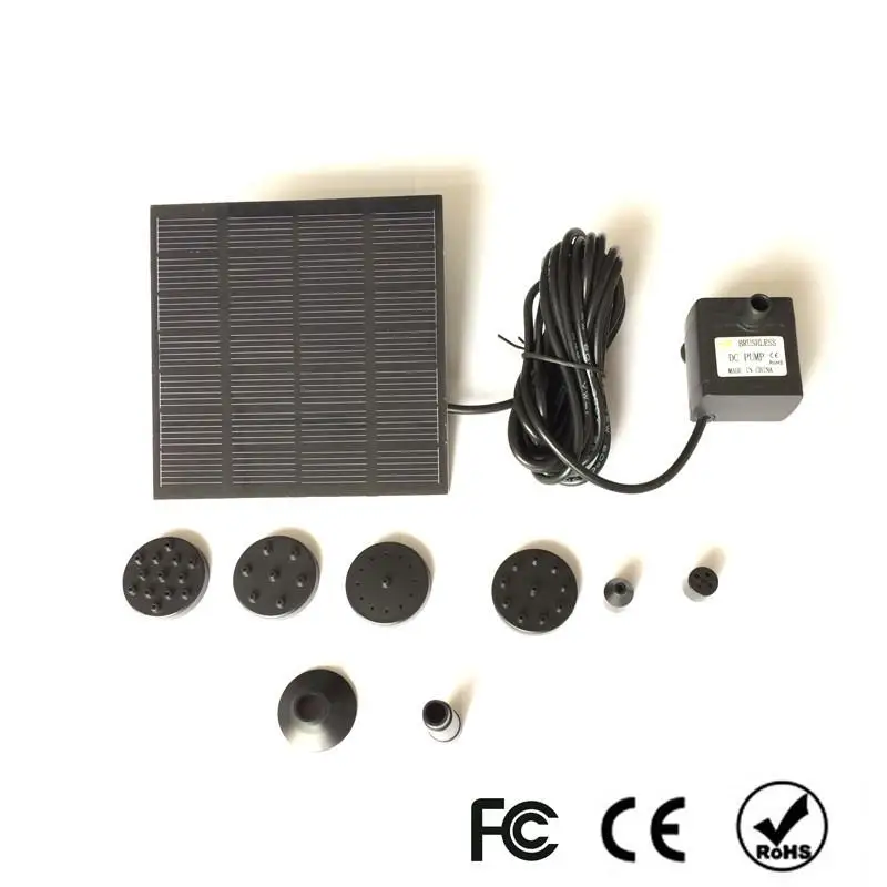 1 5 Вт Солнечный садовый фонтанный насос водопады мощность Солнечная птица фонтан