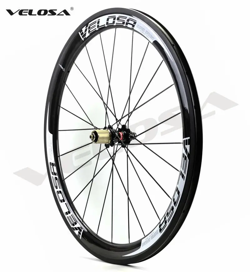 Полный углеродный Velosa super sprint 50 дорожный велосипед мм клинчерная/трубчатая 700C