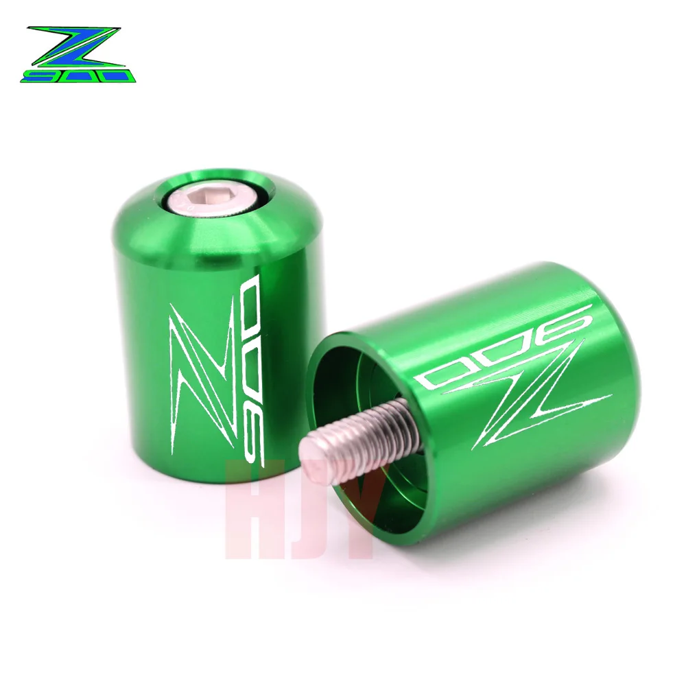 For KAWASAKI Z 900 2017 Motorcycle accessories CNC Knobs Grip Cap Bar End Caps LOGO (Z900) | Автомобили и мотоциклы