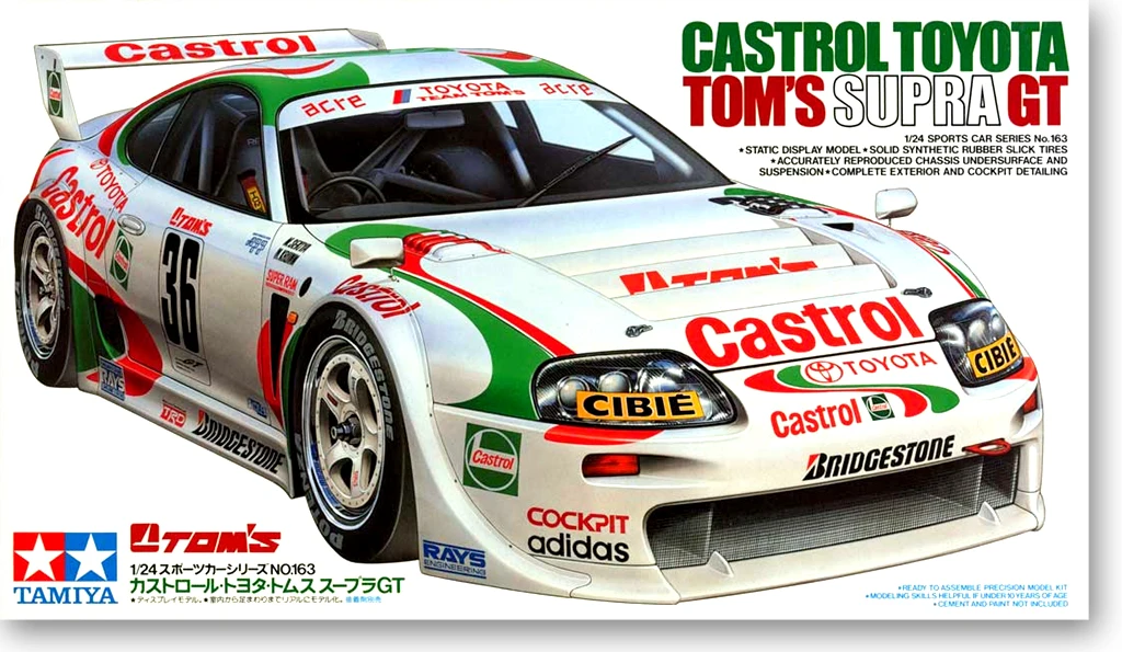 

1/24 Toyota Castro Tom ` S Sup Gt 24163