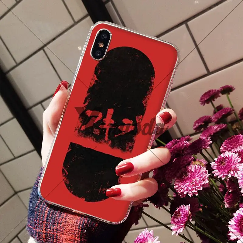 Японский аниме Akira 1988 пленка смарт-чехол прозрачный мягкий чехол для телефона Apple