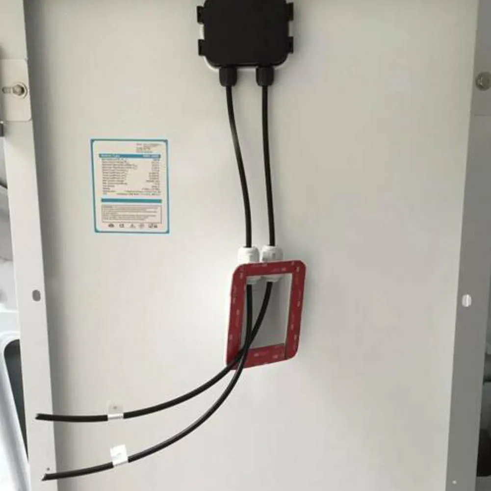 Крепежи для яхты Solar RV ABS кабель входа на крышу двойное отверстие цвет белый |