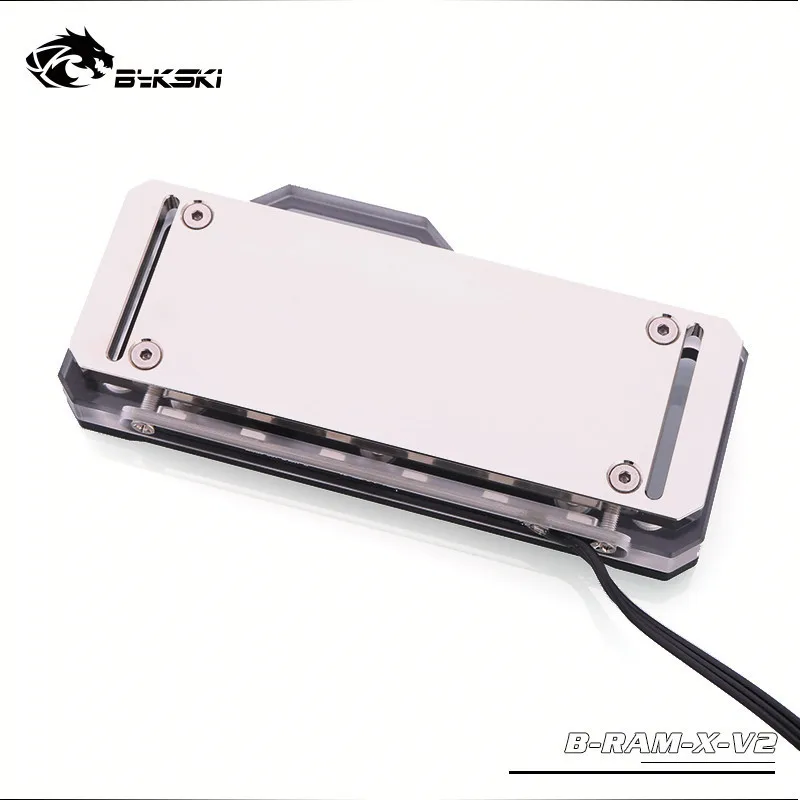 

Bykski RAM Water Block supports 2 Channels Or 4 Channels Memory Water Cooling Transparent Radiator RBW 5V 3PIN B-RAM-X-V2