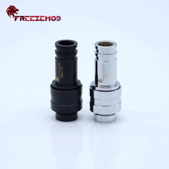 FREEZEMOD компьютер pc кулер для воды фитинг стоп адаптер медный Фитинг Двойной