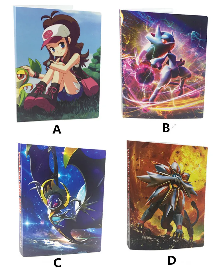 Альбом для карт Pokemon 8 карманов/112 страниц альбом сборщика детский подарок|card