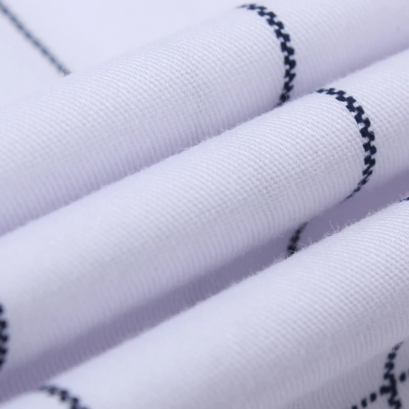 Новинка Весенняя Модная брендовая мужская одежда облегающая Мужская рубашка с