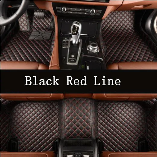 Автомобильные аксессуары Стайлинг Пользовательские Коврики для ног 3D роскошные