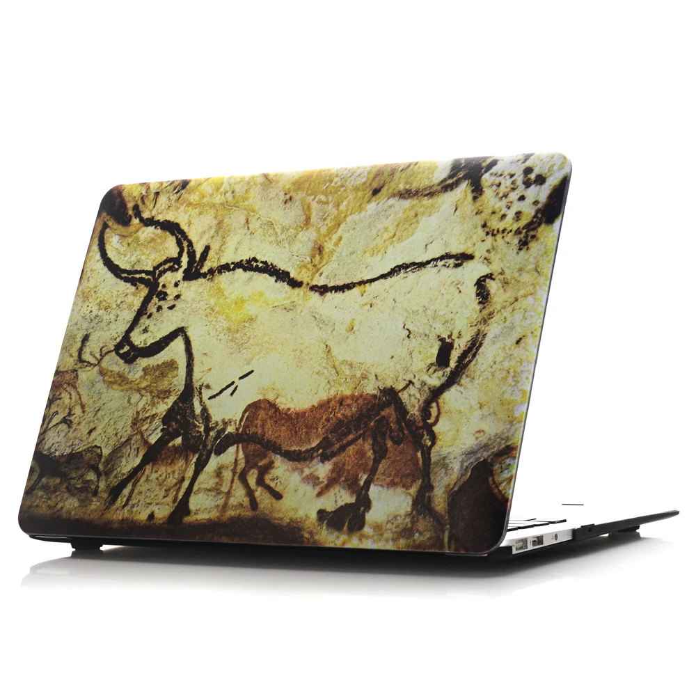 Твердый красочный чехол с принтом Френки для Macbook 12 Air 11 13/ Pro 13 Retina touch bar 15 дюймов