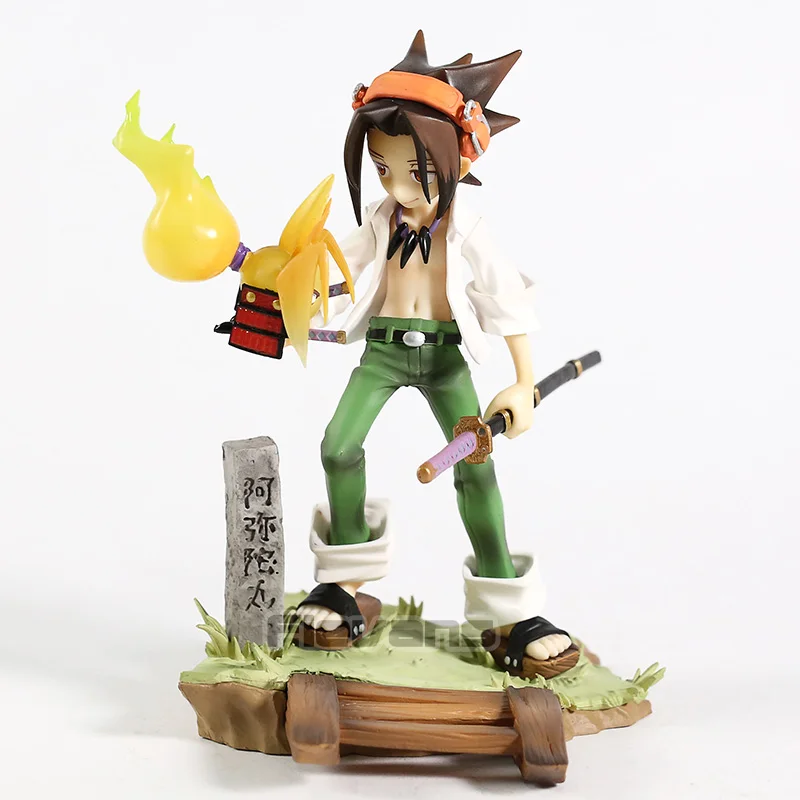 Shaman King Yoh Asakura масштаб 1/8 ПВХ фигурка Коллекционная модель игрушки фигурки |