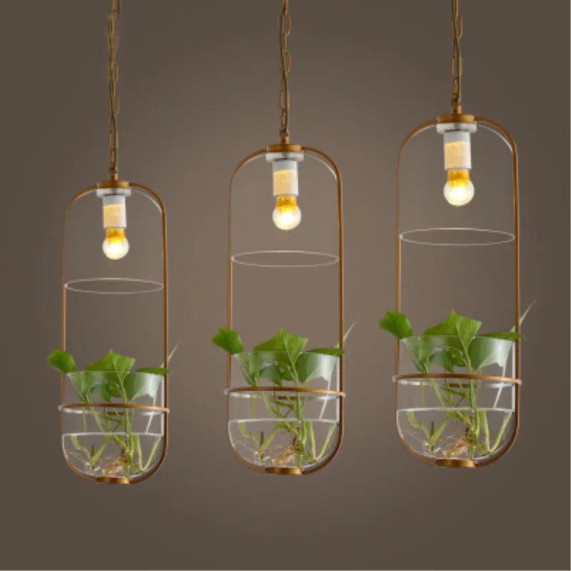 Современный творческая личность контракт стекло подвесной светильник