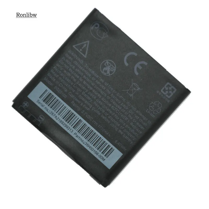Сменный аккумулятор Ronlibw BG58100 BG86100 1800 мАч для HTC G14 Z710E Z710T X515M x15d Z715E Sensation XE/XL G18 X315 e
