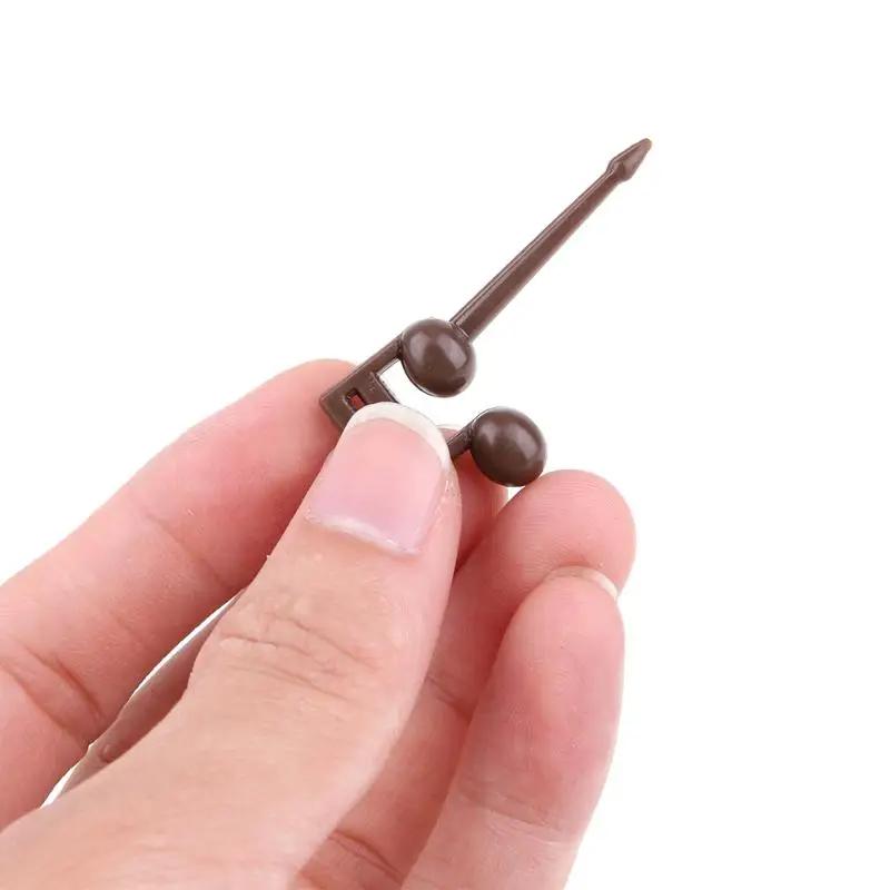 16 шт./компл. новинка фруктовые вилки Пластиковые музыкальные в форме нотки набор