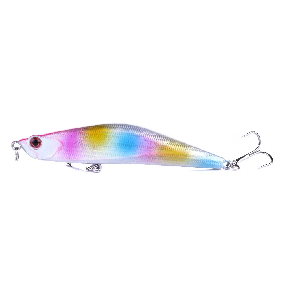 5PCS 85mm 15g Spring Sea Hard Fishing Lure VIB Bait Pencil Sinking 3D Eyes Dropship | Спорт и развлечения