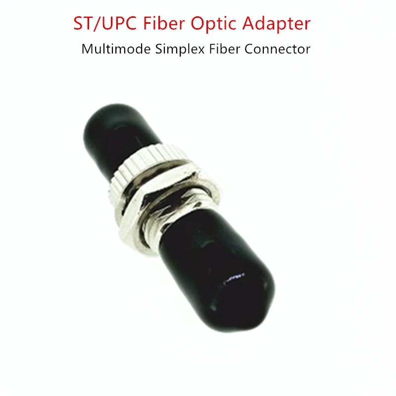 

10pieces/lot FTTH ST Female Optic Fiber connector Single-mode 9/125um Simplex ST/UPC Fiber flange Fiber Optic Adaptor