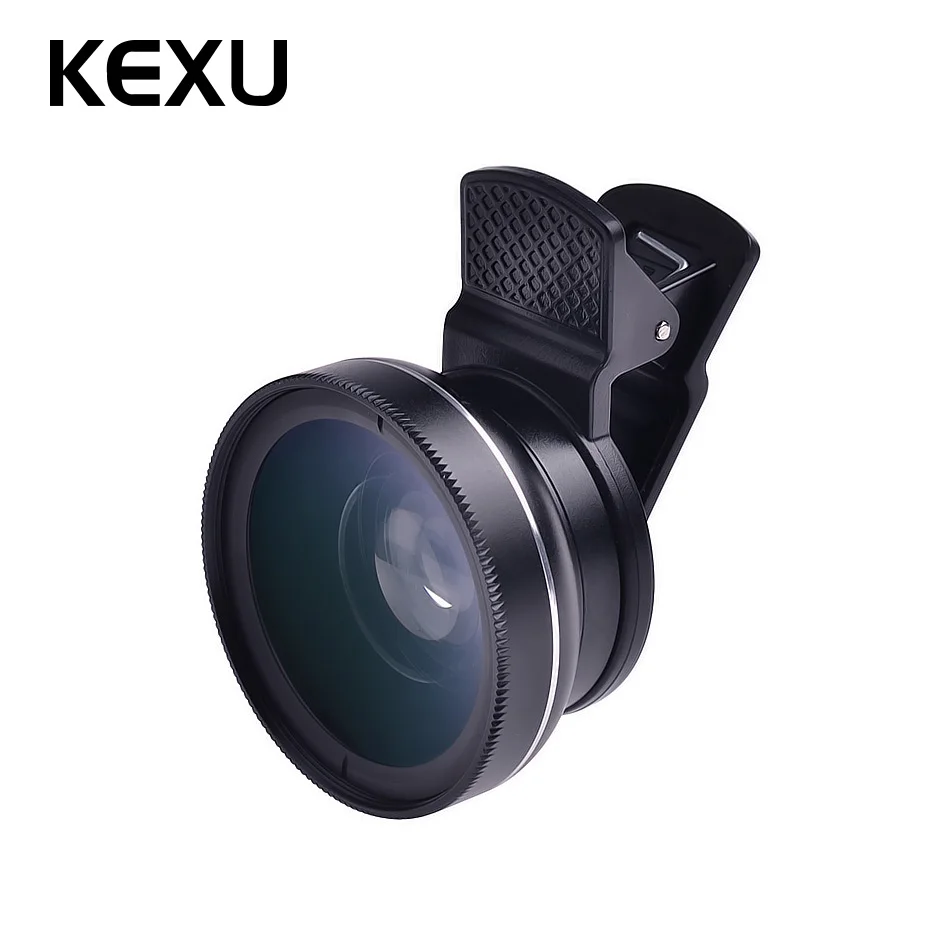 KEXU рыбий глаз 3 в 1 профессиональный HD телефон Камера объектив Комплект 0.45X